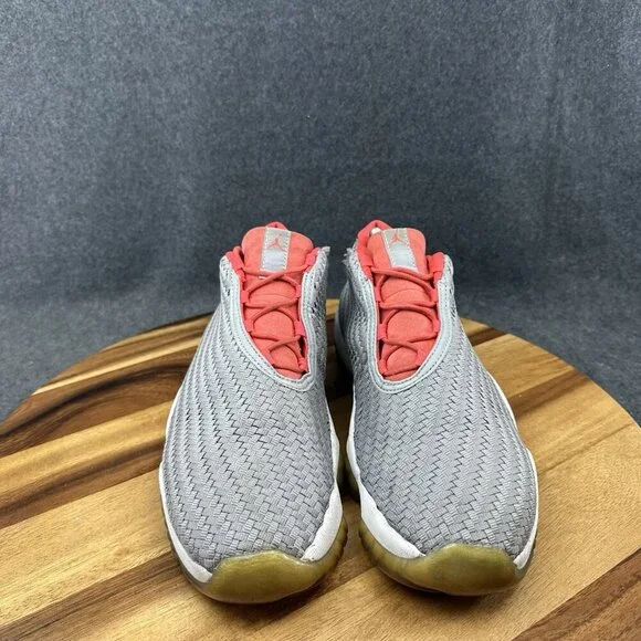 Nike Air Jordan Mens Future Low Athletic Shoes Gray Textured Woven 718948-023 10 - Picture 3 of 12